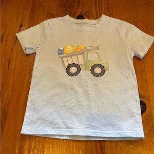 Stitchy Fish Light Blue Easter Graphic T-Shirt (Size: 3T)